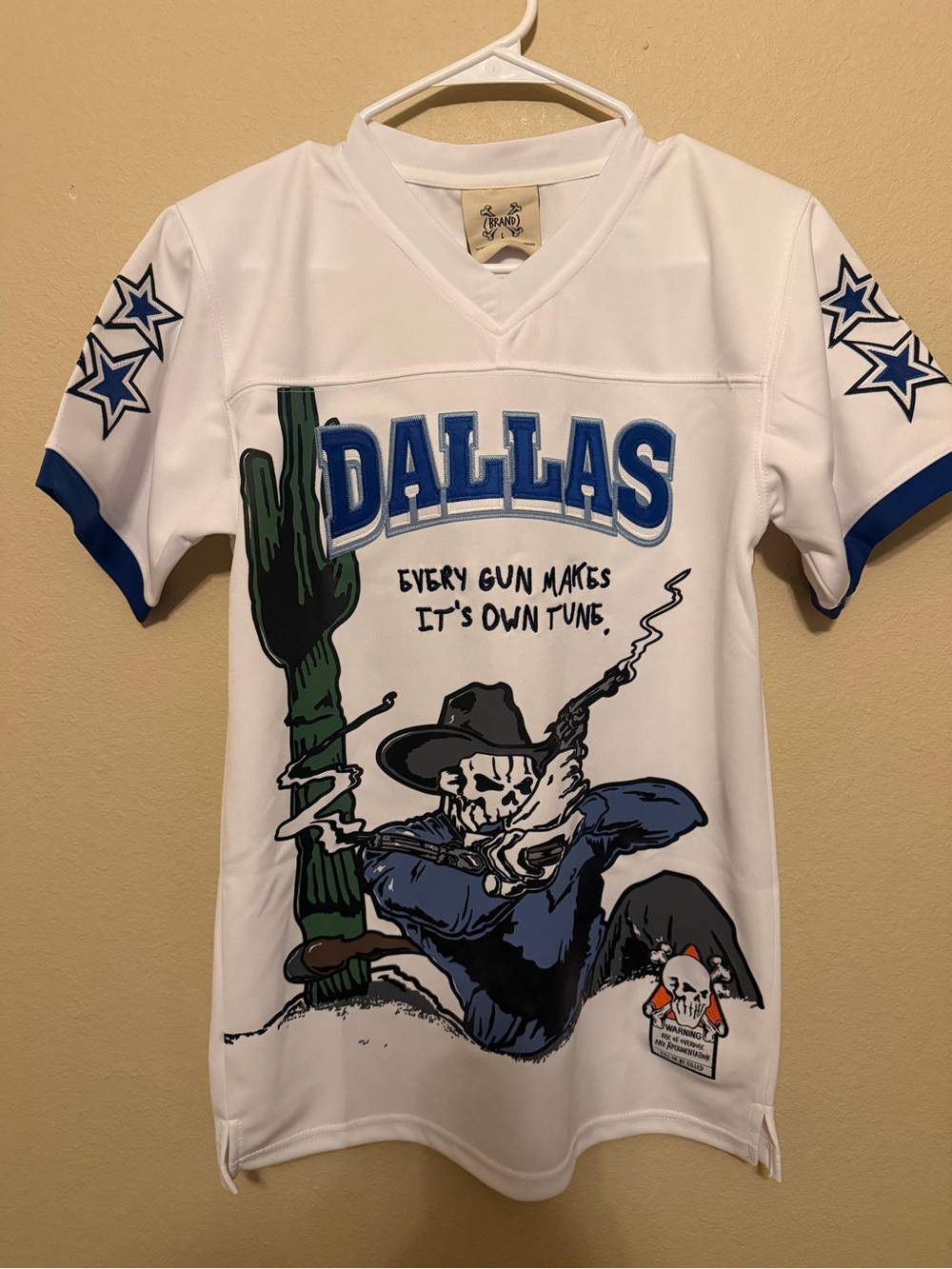 Brand X Dallas Cowboys CeeDee Lamb #88 Youth L Graphic Jersey NWT